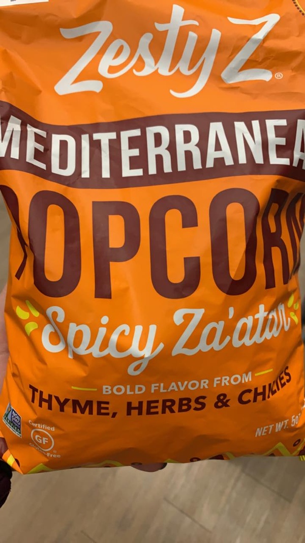 Zesty Z Mediterranean Popcorn (any flavor that is less than 50 calories
